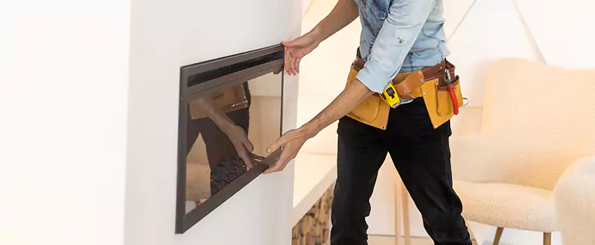 Metal Fireplace Installation in Greeley, Colorado