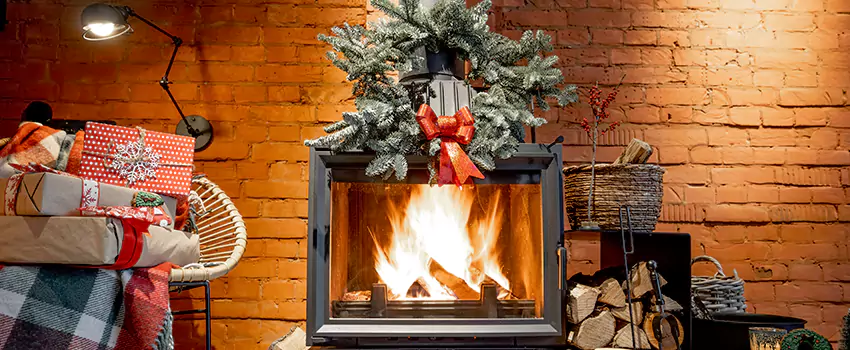 Travis Industries Linear Gas Fireplace Installation in Greeley, Colorado