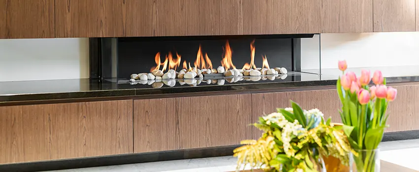 Double-height Fireplace Design Refurbishment in Greeley, Colorado