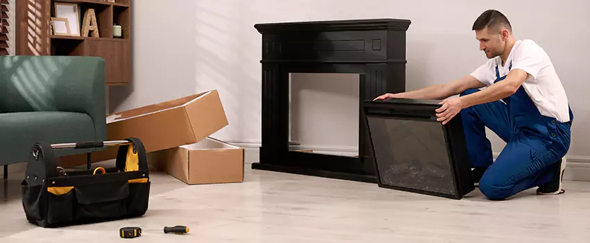 Old Rusted Metal Fireplace Repair And Replacement in Greeley, CO